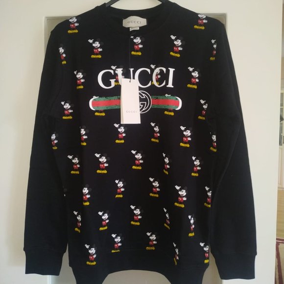 gucci sweater mickey mouse